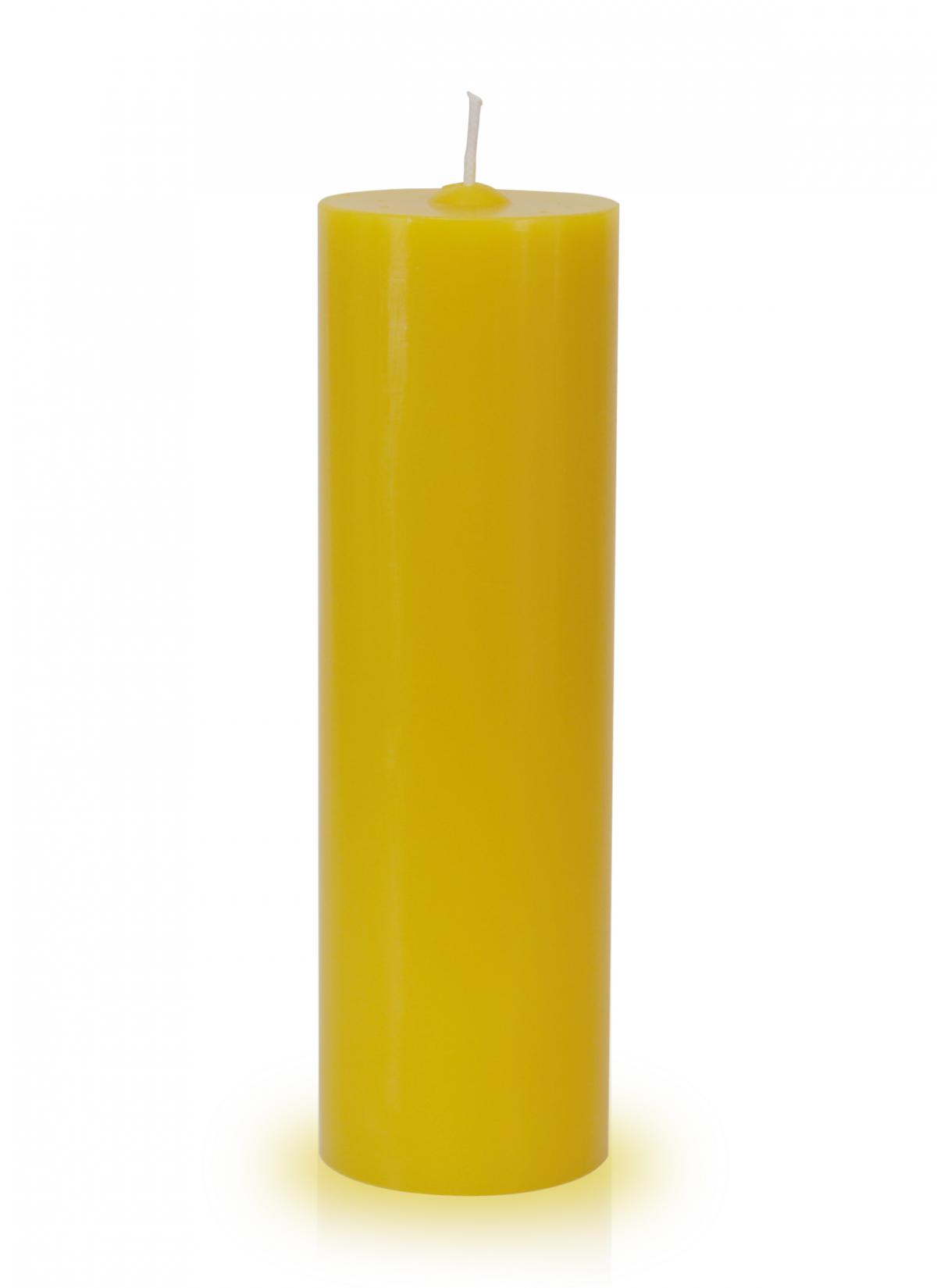 Vela - altar - 25 cm altura, 7,5 cm diâmetro