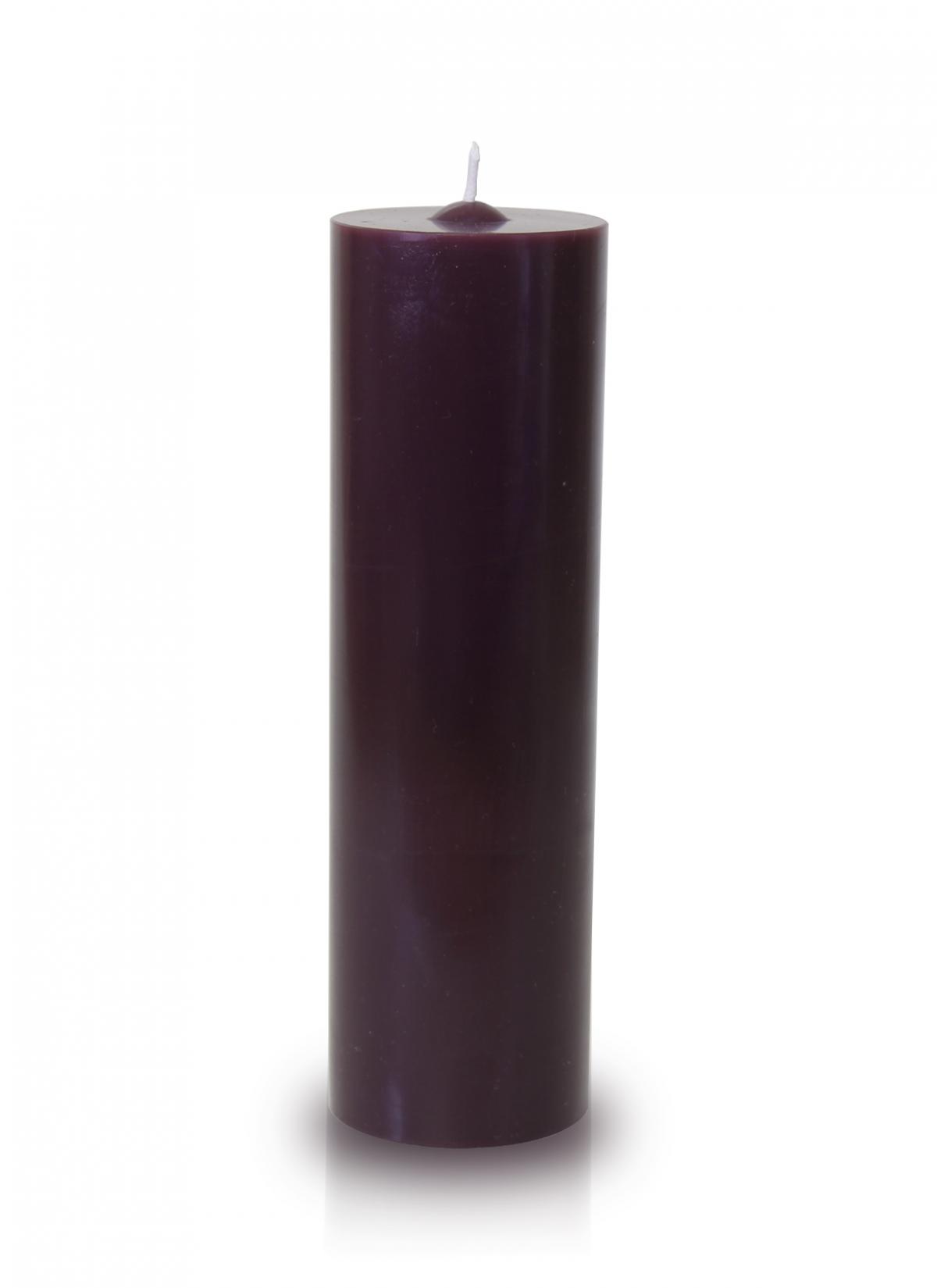 Vela - altar - 25 cm altura, 7,5 cm diâmetro