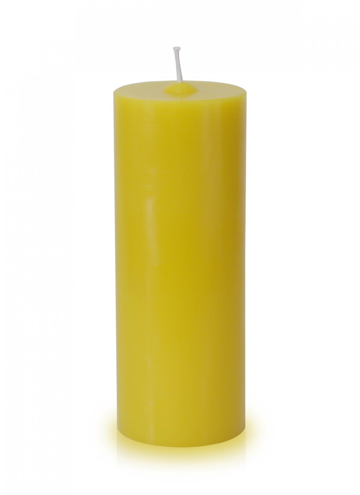 Vela - altar - 20 cm altura, 7,5 cm diâmetro