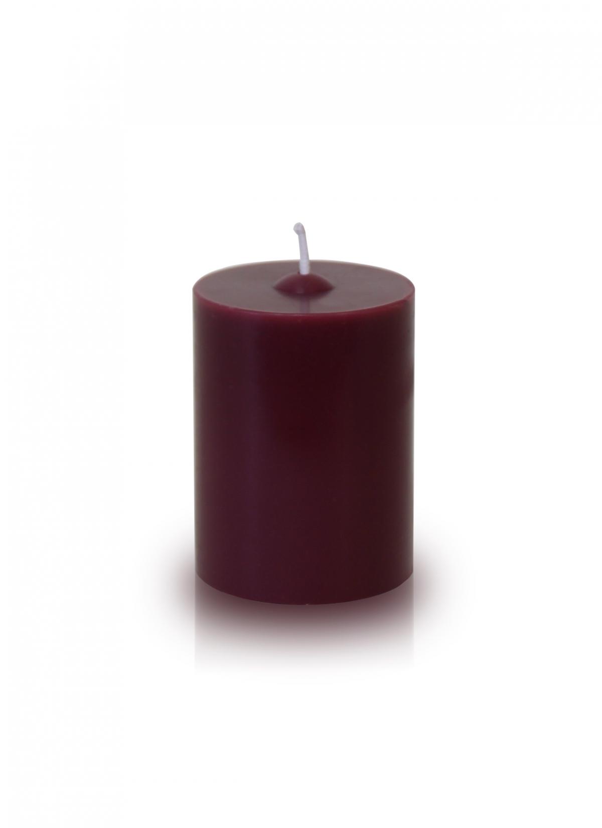 Vela - altar - 10 cm altura, 7,5 cm diâmetro