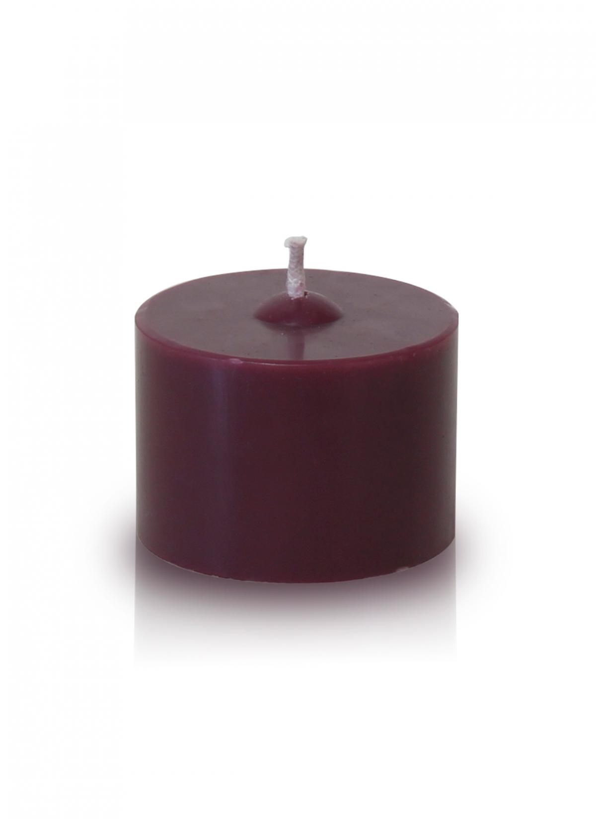 Vela - altar - 05 cm altura, 7,5 cm diâmetro