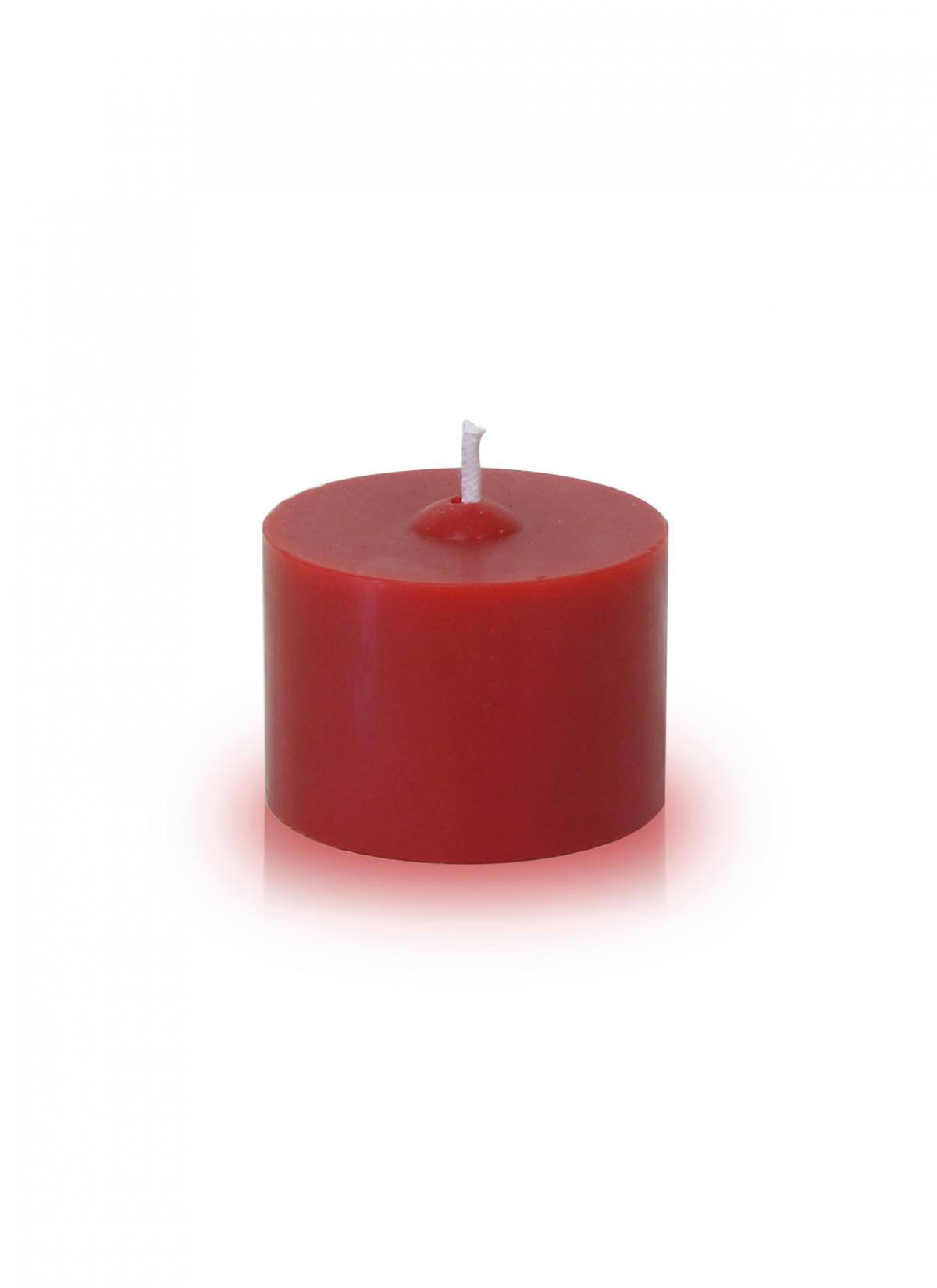 Vela - altar - 05 cm altura, 7,5 cm diâmetro