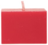 Vela - quadrada - 05 cm altura, 7,0 cm diâmetro