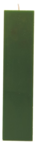 Vela - quadrada - 20 cm altura, 4,5 cm diâmetro