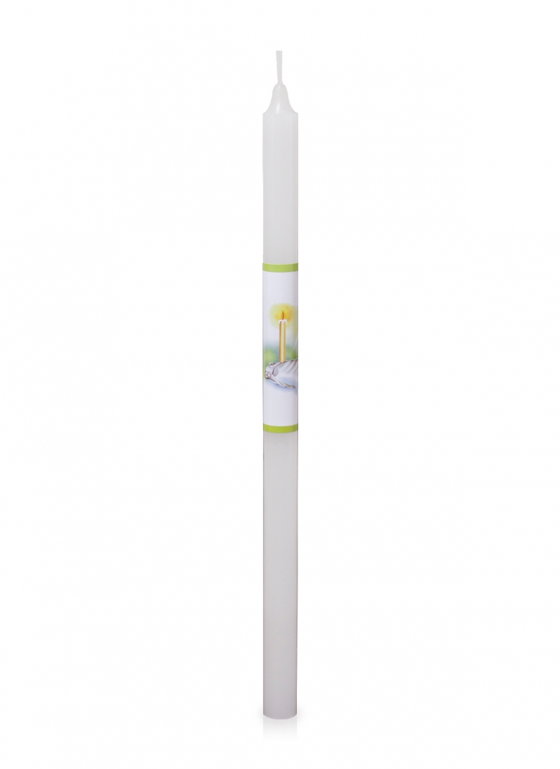 Vela - Batismo - 26cm altura