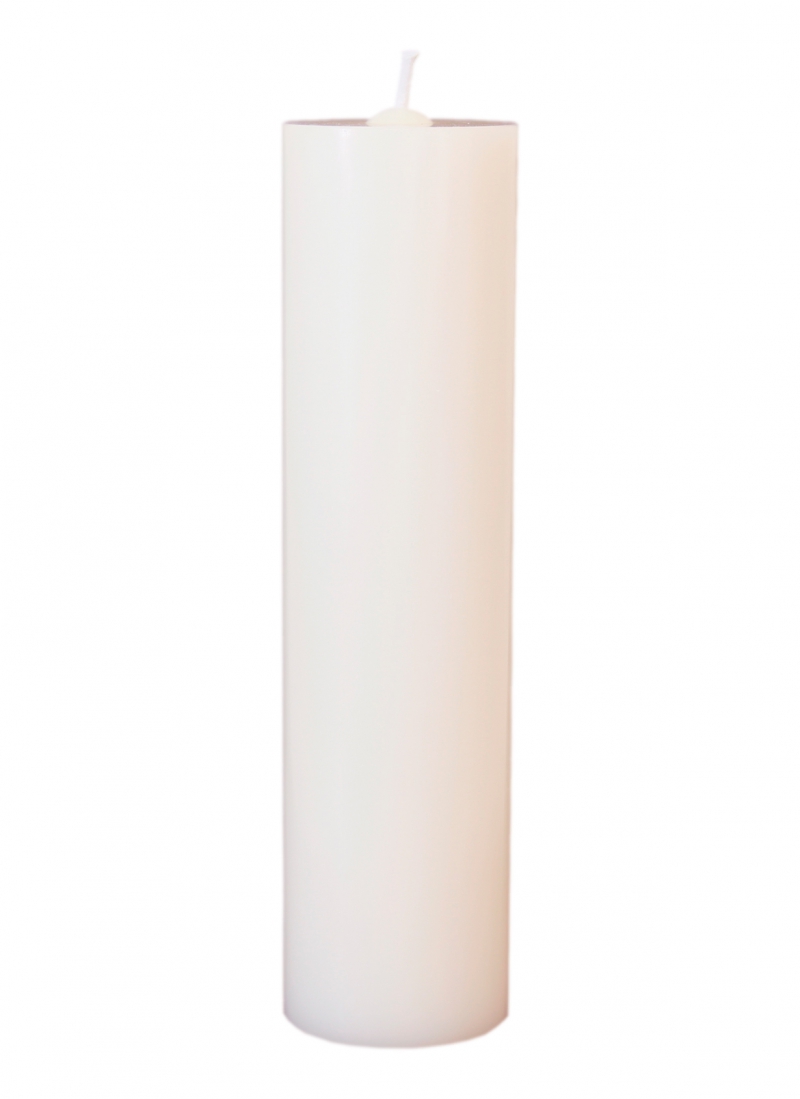 Vela - altar - 30 cm altura, 7,5 cm diâmetro