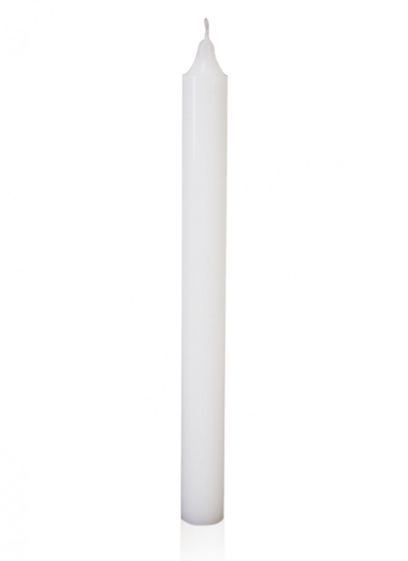 Vela - altar - 30 cm altura, 27 mm diâmetro